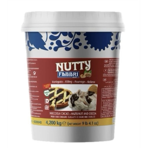 Nutty nocciola cacao Fabbri 4,2 Kg