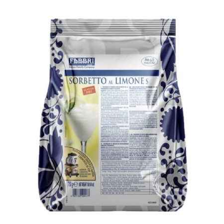 Sorbetto al limone Fabbri 750 senza glutine