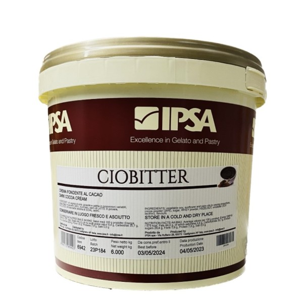 Ciobitter crema morella kg.6 Ipsa