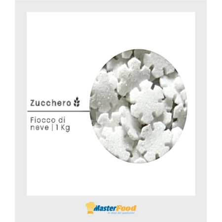 Fiocchi di neve in zucchero 1 Kg WFD