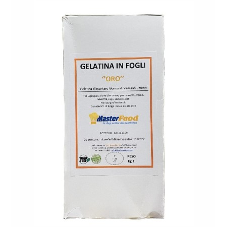Gelatina alimentare neutra in fogli kg.1 MFood Gelatina alimentare neutra in fogli kg.1 MFood