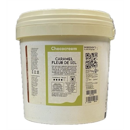 Chococream caramel fleur de sel kg.5 (glutenfree) Irca