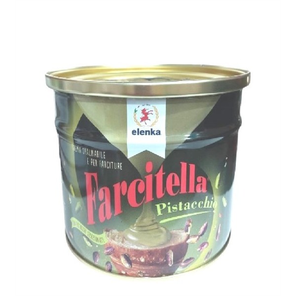 Farcitella Pistacchio 20% kg.3 crema spalmabile (glutenfree) Elenka