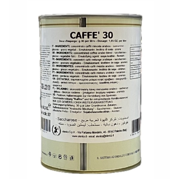 Pasta caffè 30 kg.1 Elenka