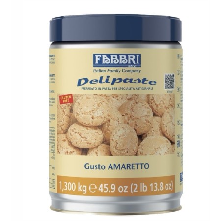 Pasta Amaretto Delipaste kg.1,300 (glutenfree) Fabbri