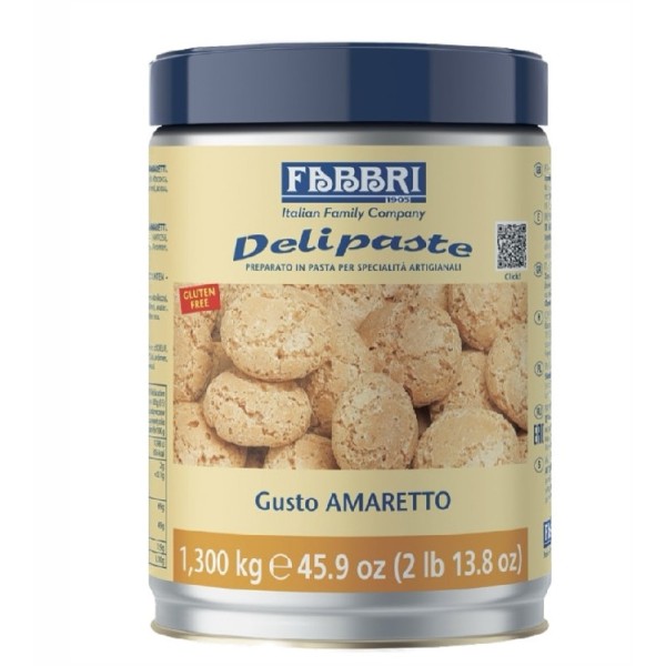 Pasta Amaretto Delipaste kg.1,300 (glutenfree) Fabbri