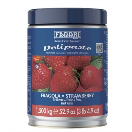 Pasta Fragola Delipaste kg.1,500 (glutenfree) Fabbri