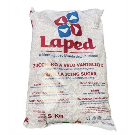 Zucchero a velo vanigliato Laped 5 Kg