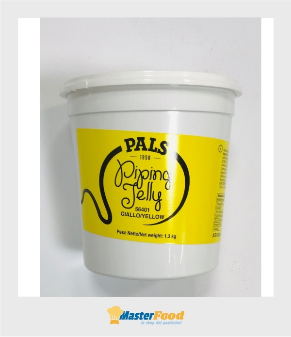 Piping jelly giallo kg.1,3 (Gel per decorazioni) Pals