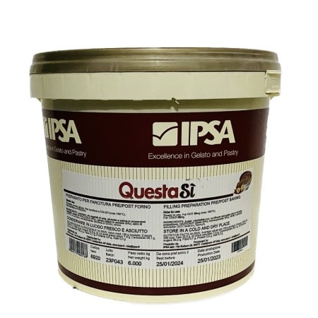 Crema spalmabile Questasi bianca 13 Kg Ipsa