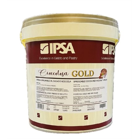 Cioccolosa Gold 12% kg.13 Ipsa Cioccolosa Gold 12% kg.13 Ipsa
