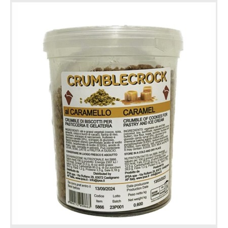 Crumblecrock biscocaramello gr.600 Ipsa