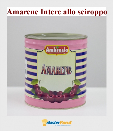 Amarene intere 30% sciroppo kg.5 Ambrosio