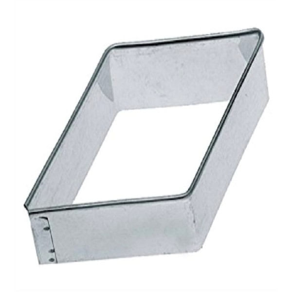 Stampo Rombo/Mostacciolo cm.7 tagliapasta acciaio inox Liotti