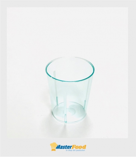 Bicchiere tondo piccolo cc.60 Verde acqua pz.50
