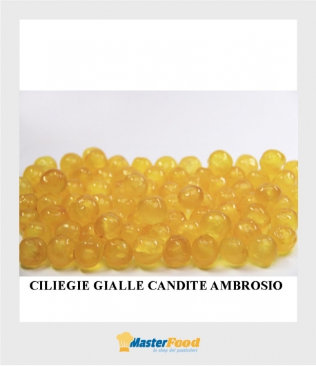 Ciliegie Gialle candite cal.16/18 gr.900 Ambrosio
