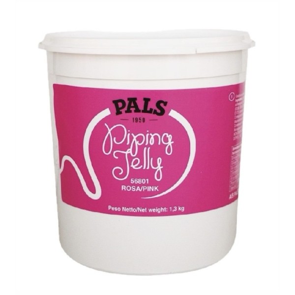 Piping jelly Rosa kg.1,3 (Gel per decorazioni) Pals