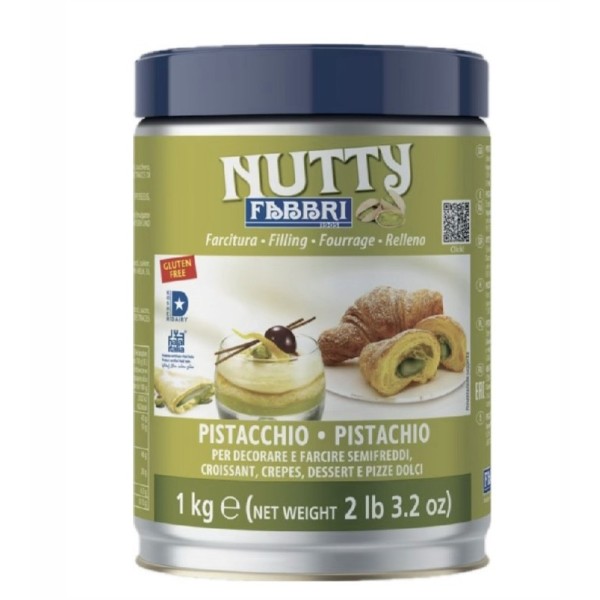 Nutty pistacchio kg.1 (glutenfree) Fabbri