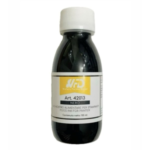 Colorante alimentare NERO per stampante ink jet ml.100 WFD