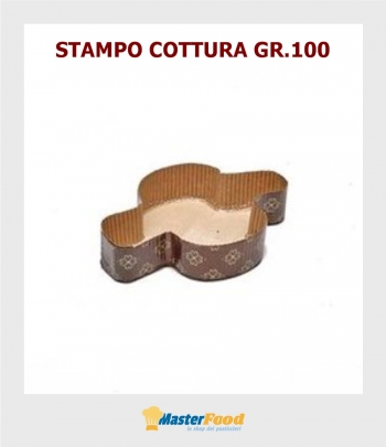 Stampo da cottura Colomba gr.100 in carta micronda