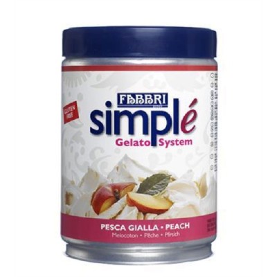 Simple Pesca gialla kg.1,500 (gluten-free) Fabbri