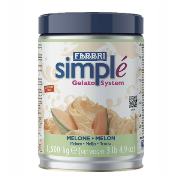 Simplè melone kg.1,500 (glutenfree) Fabbri