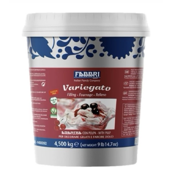 Variegato amarena kg.4,5 (Glutenfree) Fabbri