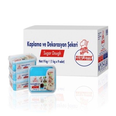 Pasta di zucchero blue mavi sugar dough kg.1 Katsan