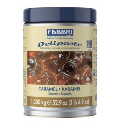 Pasta Caramel Delipaste kg.1.500 (Glutenfree) Fabbri