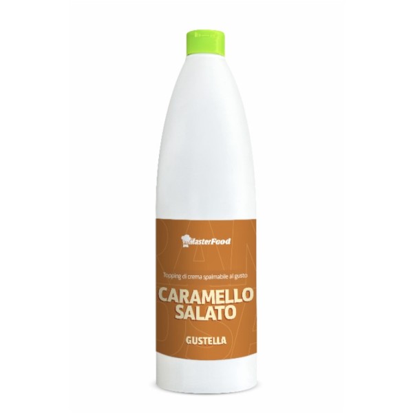 Topping di crema spalmabile Caramello salato gr.900 MFood