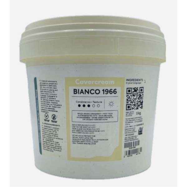 Covercream bianco kg.5 Irca