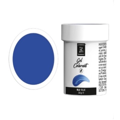 Colorante gel Blu gr.30 (glutenfree) Volcke