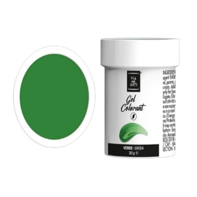 Colorante gel Verde gr.30 (glutenfree) Volcke