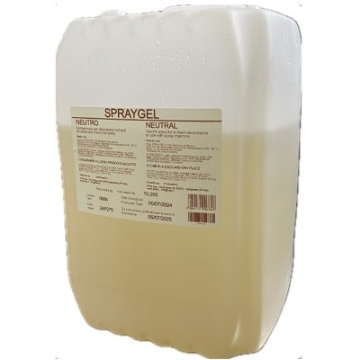 Gelatina spray neutra Spraygel kg.10 (Gelatina per macchina spray) Ipsa