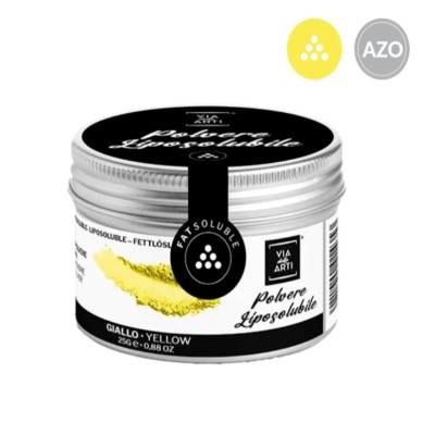 Colorante in polvere liposolubile Giallo concentrato gr.25 volcke Colorante in polvere liposolubile Giallo concentrato gr.25 volcke