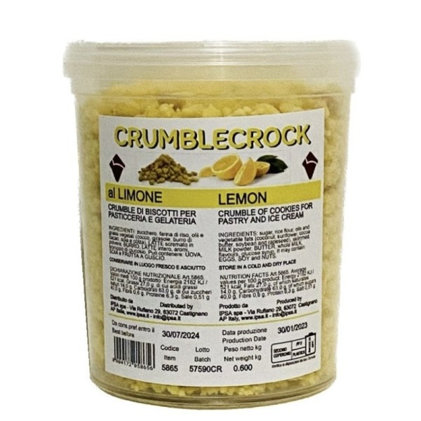 Crumblecrock biscolimone gr.600 Ipsa