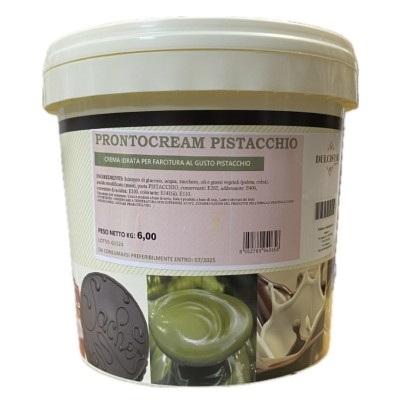 Crema pasticcera Prontocream Pistacchio kg.6 Dulcistar