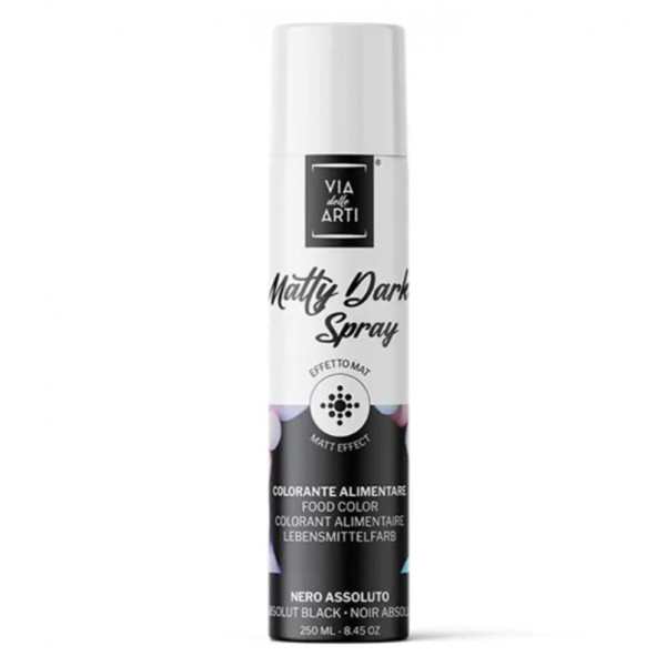 Colorante spray Nero assoluto pastello ml.250 volcke