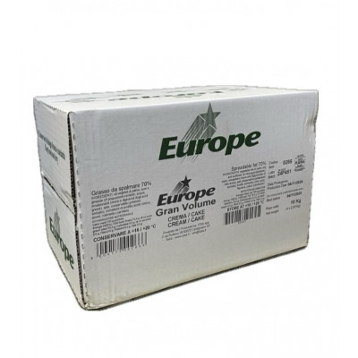 Margarina creme/impasti Europe cake kg.10 (cartone 4 x kg.2,500) Ipsa