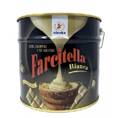 Crema spalmabile Farcitella Bianca kg.3 (glutenfree) Elenka