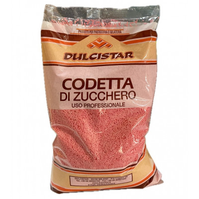 Codetta di zucchero Rosa kg.1 Dulcistar