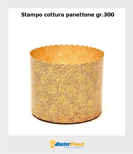 Stampo da cottura Panettone gr.300 alto pz.100 Novaservice