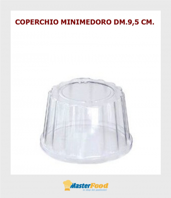 Coperchio mini medoro dm.9,5 cm. (pz.50) Alcas