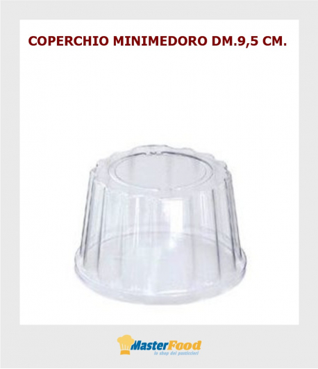 Coperchio mini medoro dm.9,5 cm. (pz.50) Alcas