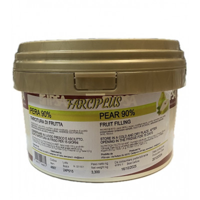 Farciplus Pera 90% Farcitura di frutta kg.3,300 Ipsa Farciplus Pera 90% Farcitura di frutta kg.3,300 Ipsa