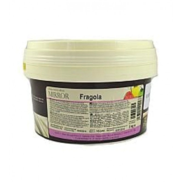 Glassa a specchio Fragola mirror kg.3 (glutenfree) Irca