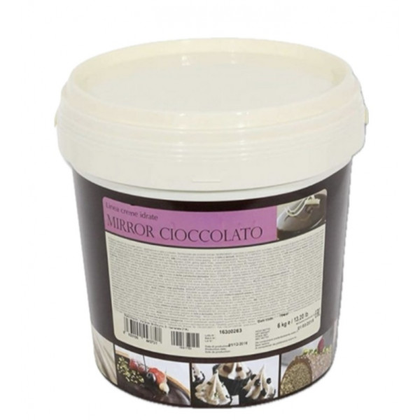 Glassa a specchio Cioccolato mirror kg.6 (glutenfree) Irca