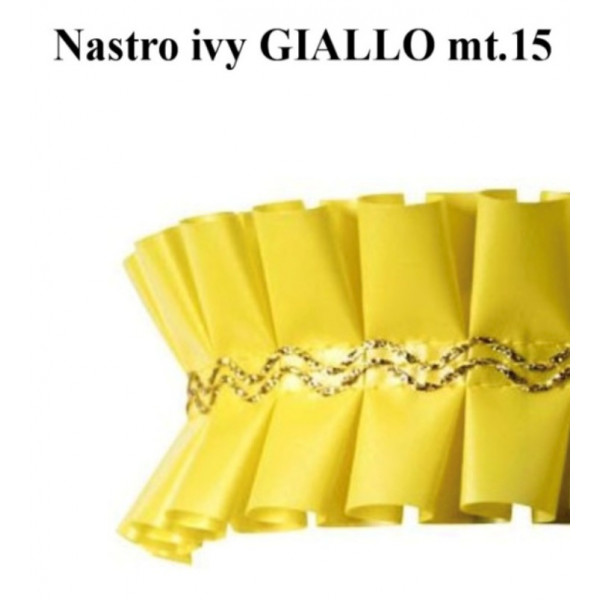 Nastro girotorta ivy GIALLO mt.15 wfd