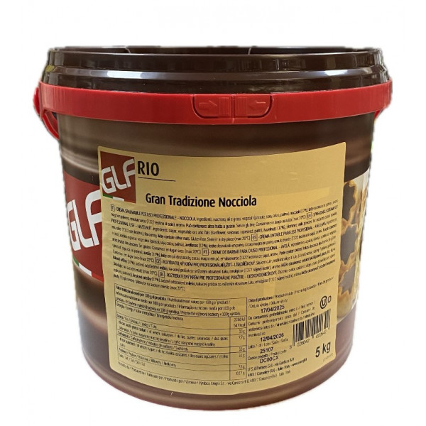 Crema spalmabile Rio Gran tradizione 12% nocciole kg.5 GLF