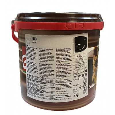Rio Cacao crema morella spalmabile kg.5 (senza glutine) GLF